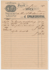 Nota Sneek 1891 - Goud en Zilversmid - Haarwerker - Juwelen
