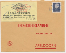 Locaal te Apeldoorn - VAD Bagagezegel voor persbrieven