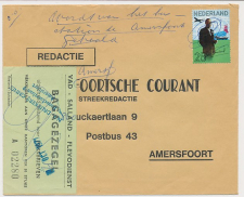 Ermelo - Amersfoort 1971 - VAD Bagagezegel voor persbrieven