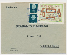 s Hertogenbosch - N.V. B.B.A.Breda Courantenvervoerzegel 45 CENT