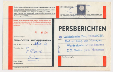 Nijmegen 1966 - Persbericht Z.O. Autobusdienst
