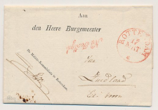 Rotterdam - Zuidland 1829 - Na Posttijd