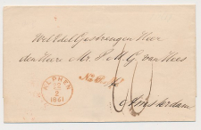 Akphen - Amsterdam 1861 - Na Posttijd