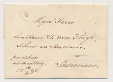 Den Haag - Zoetermeer 1797 - Schuitbrief