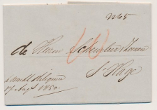 Amsterdam - Den Haag 1850 - Diligence post Koens