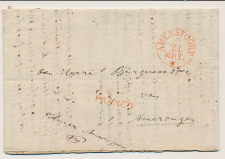 Amersfoort - Amerongen 1839 - Franco