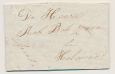 Gemert - Helmond 1834 - Begeleidingsbrief