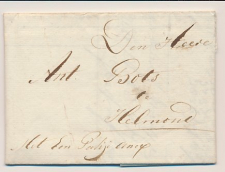 s Hertogenbosch - Helmond 1834 - Begeleidingsbrief