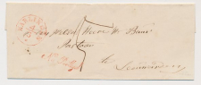 Harlingen - Leeuwarden 1855 - Na Posttijd