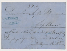 Arnhen - Apeldoorn 1868 - Per Diligence van Baeren
