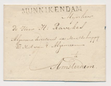 Monnikendam - Amsterdam 1821