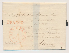 Den Helder - Alkmaar 1835 - Franco