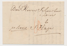 Amsterdam - Den Haag 1850 - Diligence post Koens