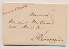Maastricht - Roermond 1820 - Geschreven Na Posttijd
