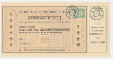 Postbewijs G. 14 - Joure 1907