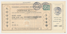 Postbewijs G. 16 - Scheemda 1919