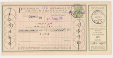 Postbewijs G. 22 - Deventer 1924