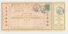 Postbewijs G. 24 - Amsterdam 1940