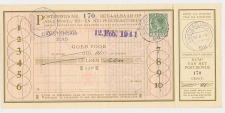 Postbewijs G. 24 - Amsterdam 1941
