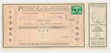 Postbewijs G. 28 - Zwolle 1945