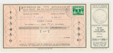 Postbewijs G. 28 - Hoensbroek-Treebeek 1946