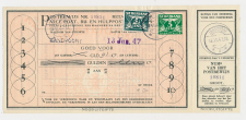 Postbewijs G. 28 - Zandvoort 1947