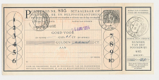 Postbewijs G. 31 - s Gravenhage 1954 - R.V.Z.B.