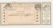 Postbewijs G. 31 - Rotterdam 1955