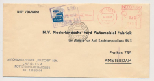 Treinbrief Rotterdam - Amsterdam 1966