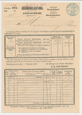 Fiscaal - Aanslagbiljet Haarlemmermeer 1872