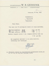 Brief Lichtenvoorde 1959 - Boomkwekerij