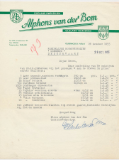 Brief Oudenbosch 1955 - Kwekerij