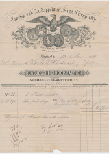 Vouwbrief Gouda 1880 - Goudsche Siroop Fabriek