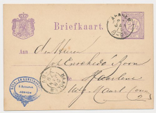 Briefkaart Arnhem 1879 - Boek en Kunsthandel