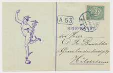 Firma briefkaart Amsterdam 1914 - Mercurius