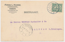 Firma briefkaart Assen 1915 - IJzerhandel