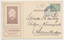 Firma briefkaart Amersfoort 1914 - Boek- en Kunstdrukkerij