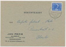 Firma briefkaart Almelo 1948 - Heerenkleeding