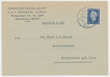 Firma briefkaart Almelo 1948 - Confectiefabriek