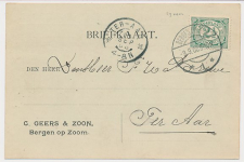 Firma briefkaart Bergen op Zoom 1908 - Geers en Zoon