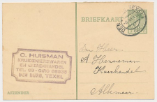 Briefkaart Den Burg Texel 1931 - Kruidenierswaren
