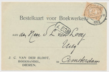 Firma briefkaart Dieren 1923 - Boekhandel