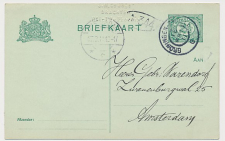 Briefkaart Drachten 1911 - Blinddruk Hotel de Phoenix