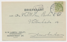 Firma briefkaart Delft 1918 - Steenhouwer 