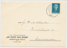 Firma briefkaart Dedemsvaart Sluis 1960 - Melkproductenfabriek