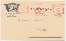 Firma briefkaart Dieren 1935 - Edy - Emailleerfabriek