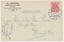Firma briefkaart Goes 1912 - Aardappelhandel