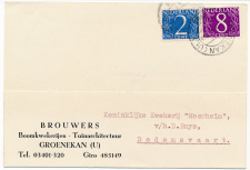 Firma briefkaart Groenekan 1964 - Boomkwekerij