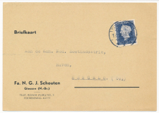 Firma briefkaart Rijswijk 1949 - Fa. Schouten