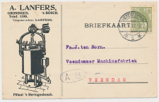 Firma briefkaart s Hertogenbosch 1917 - Machinefabriek